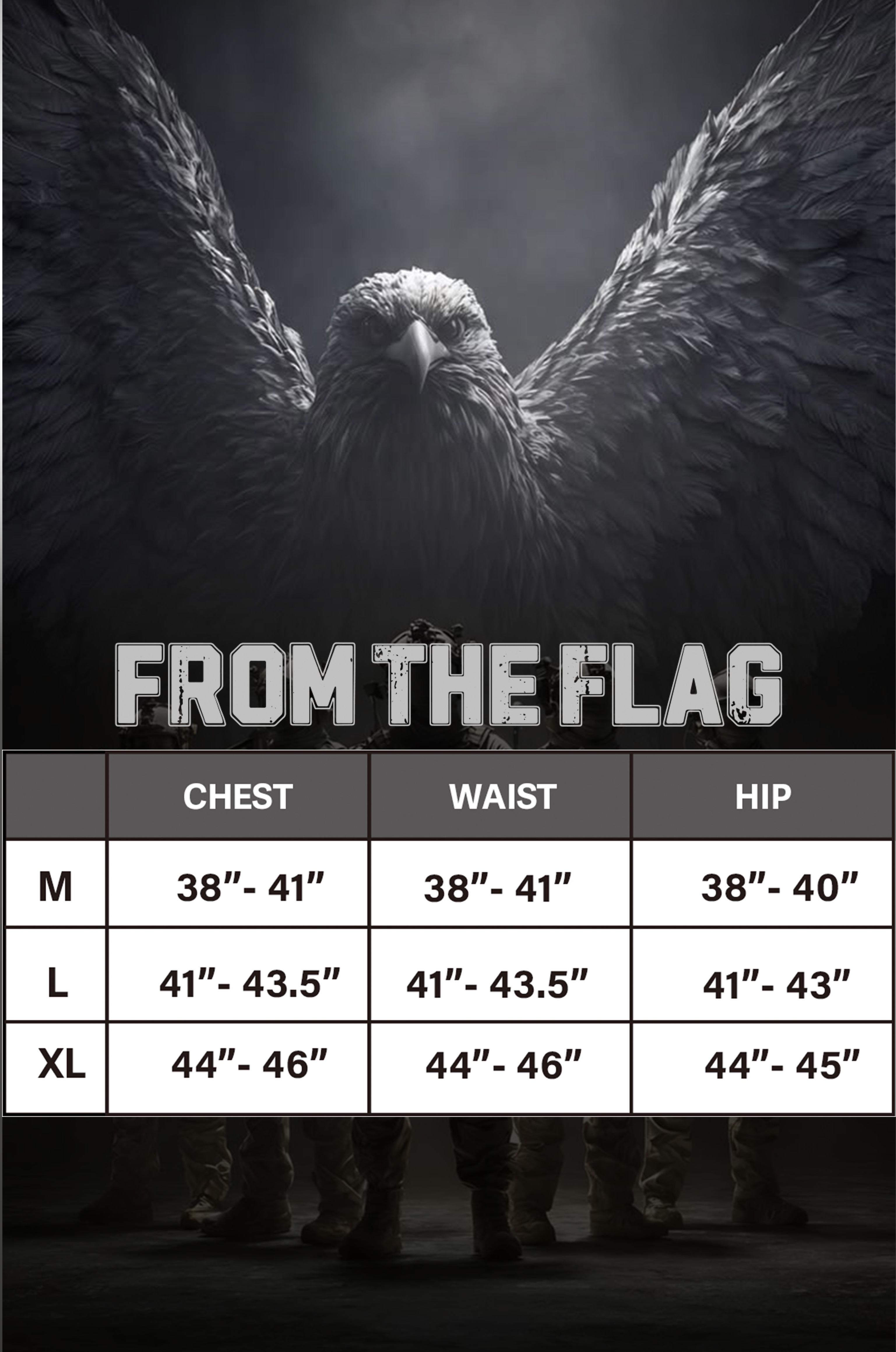 From the Flag size guide