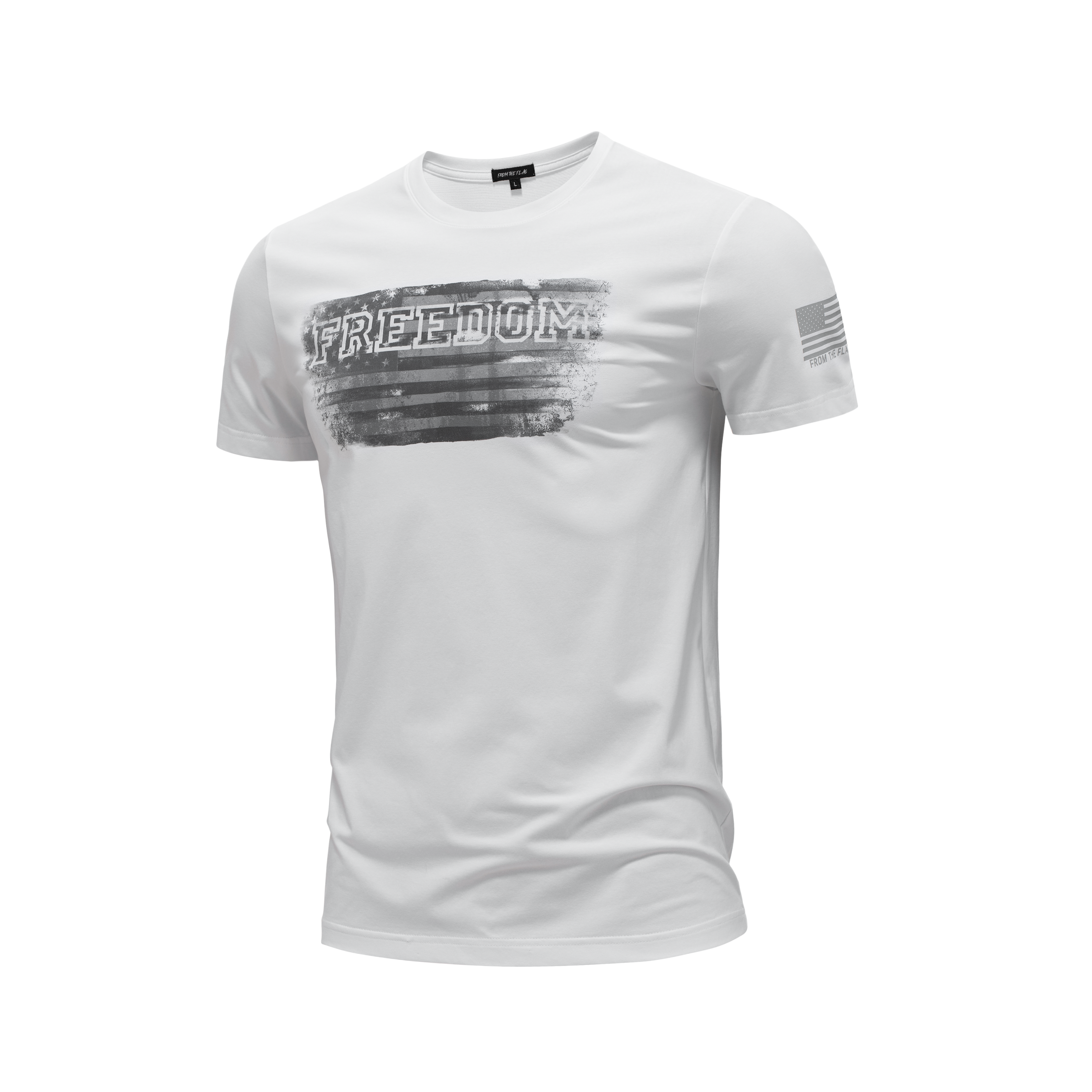 FREEDOM FLAG T-SHIRT - 图片 2