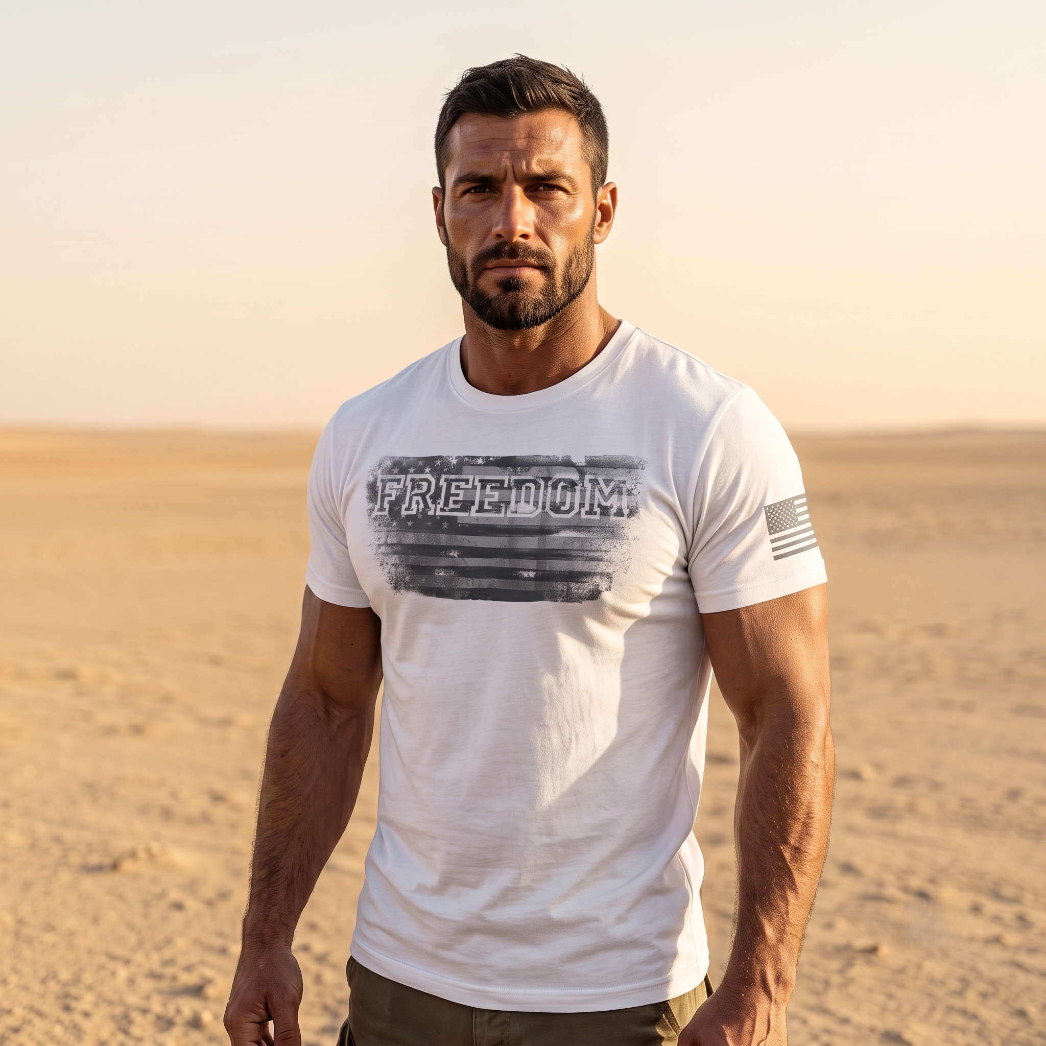 FREEDOM FLAG T-SHIRT - 图片 12