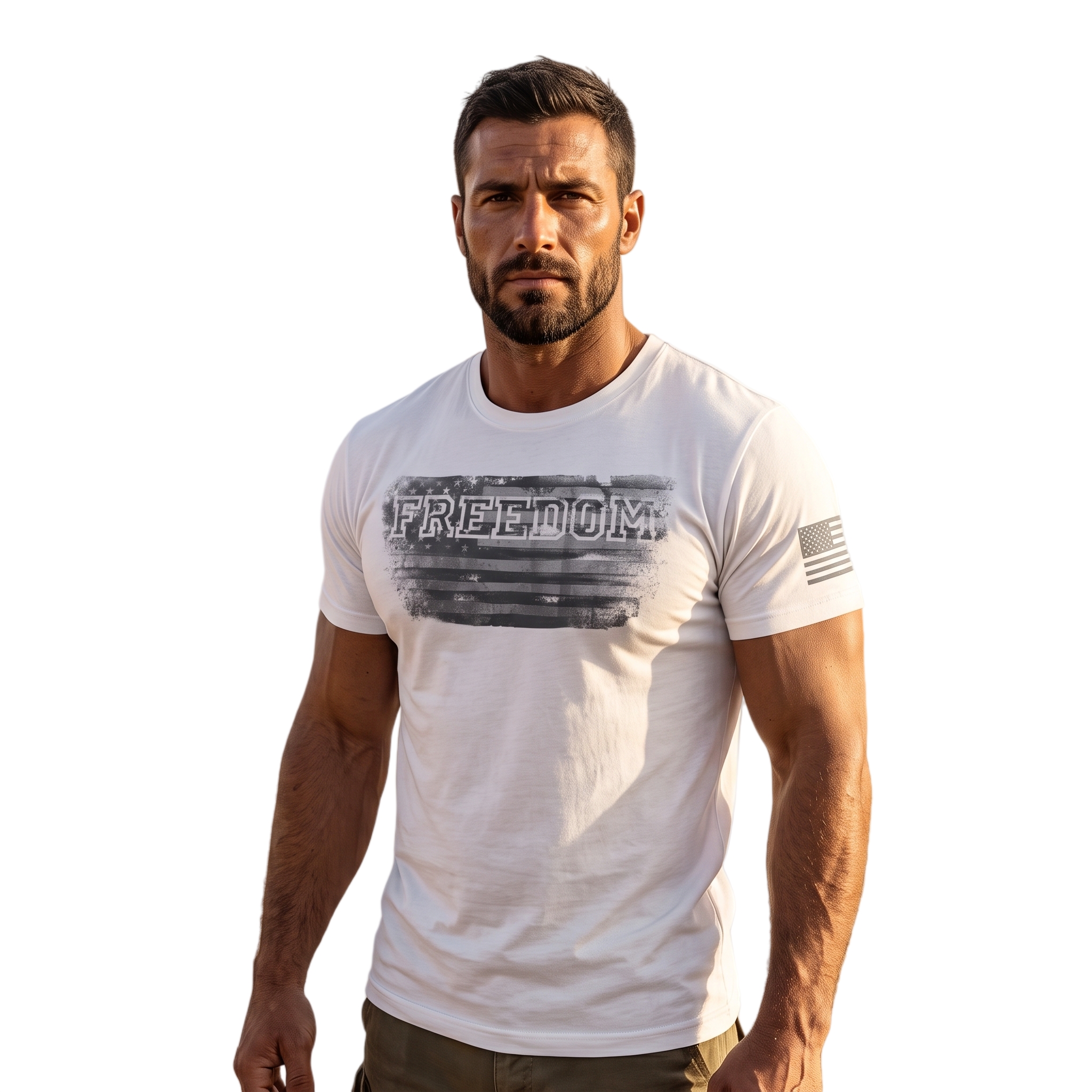 FREEDOM FLAG T-SHIRT - 图片 13