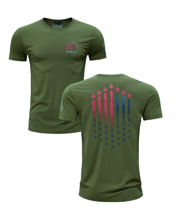 USA FLYOVER T-SHIRT