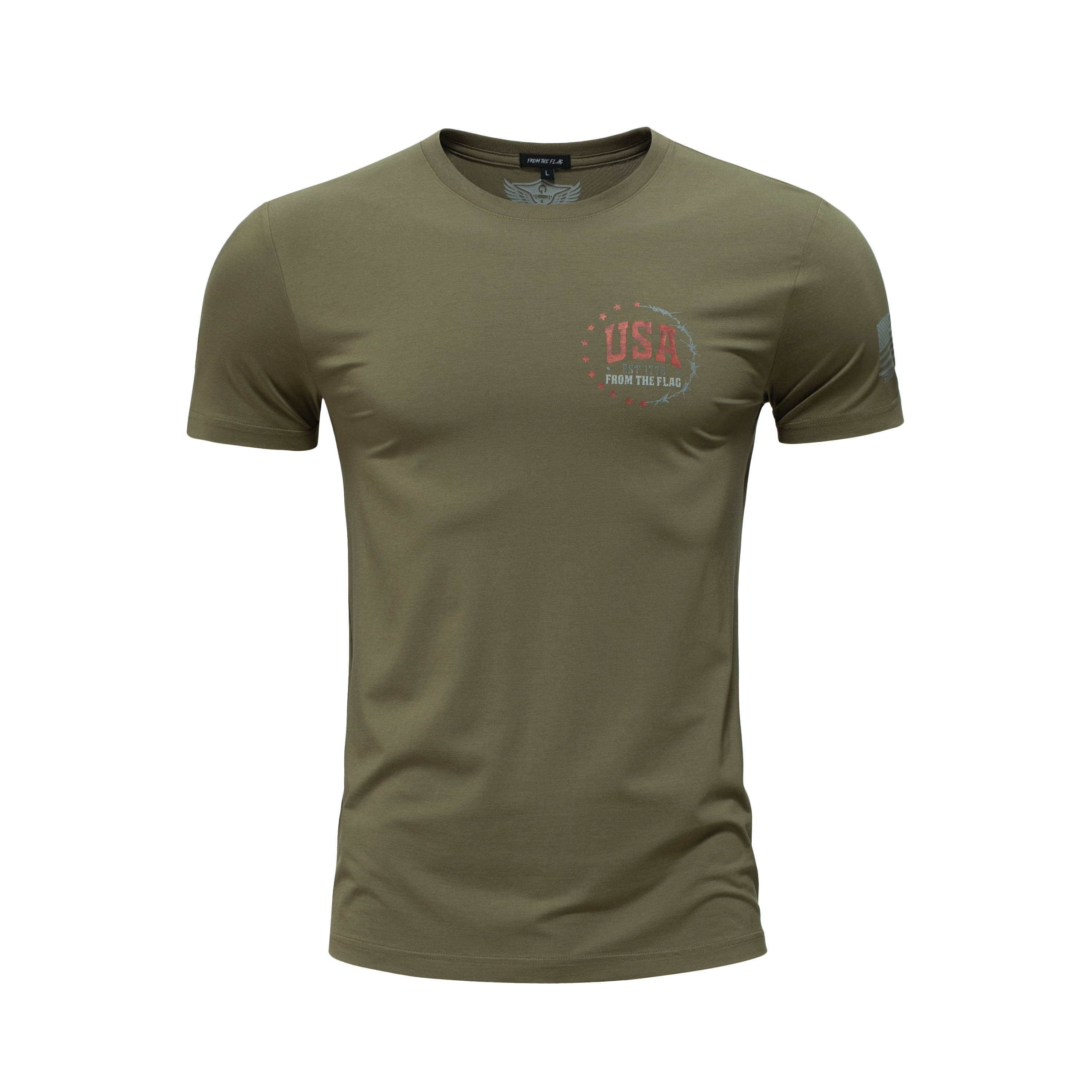 USA FLYOVER T-SHIRT - 图片 2