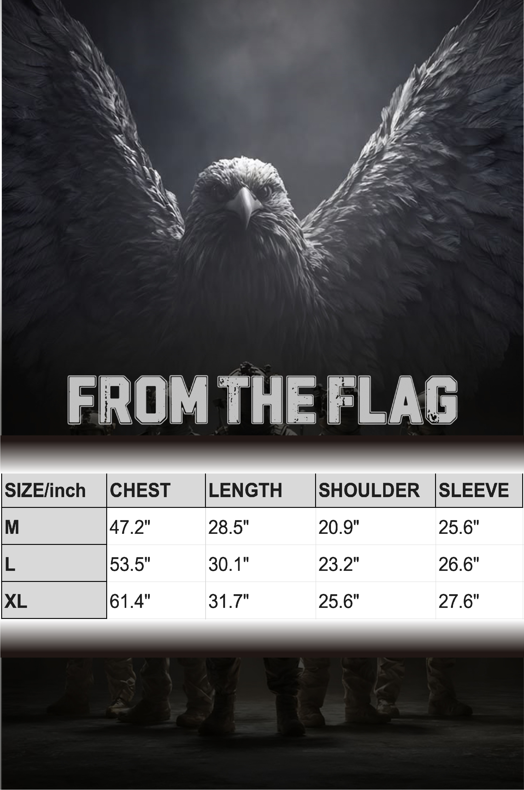 From the Flag size guide